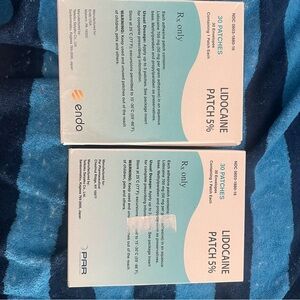 Lidocaine Patch 5% – Soothing Pain Relief Patch 30 count x2 boxes brand new